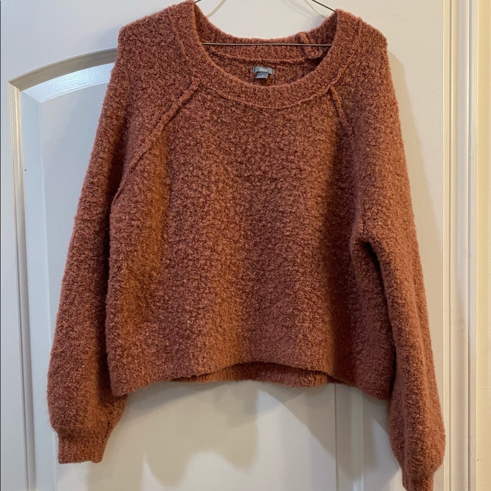 Aerie Wool Cropped Sweater
